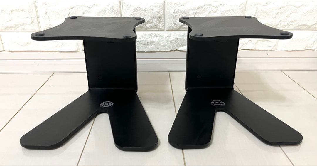 K&M ケーアンドエム デスクトップ型モニタースピーカー用スタンド 26772