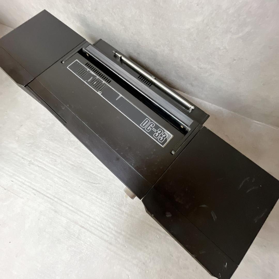 Victor ビクター レコードプレーヤー付 ラジカセ DC-33 ブラック