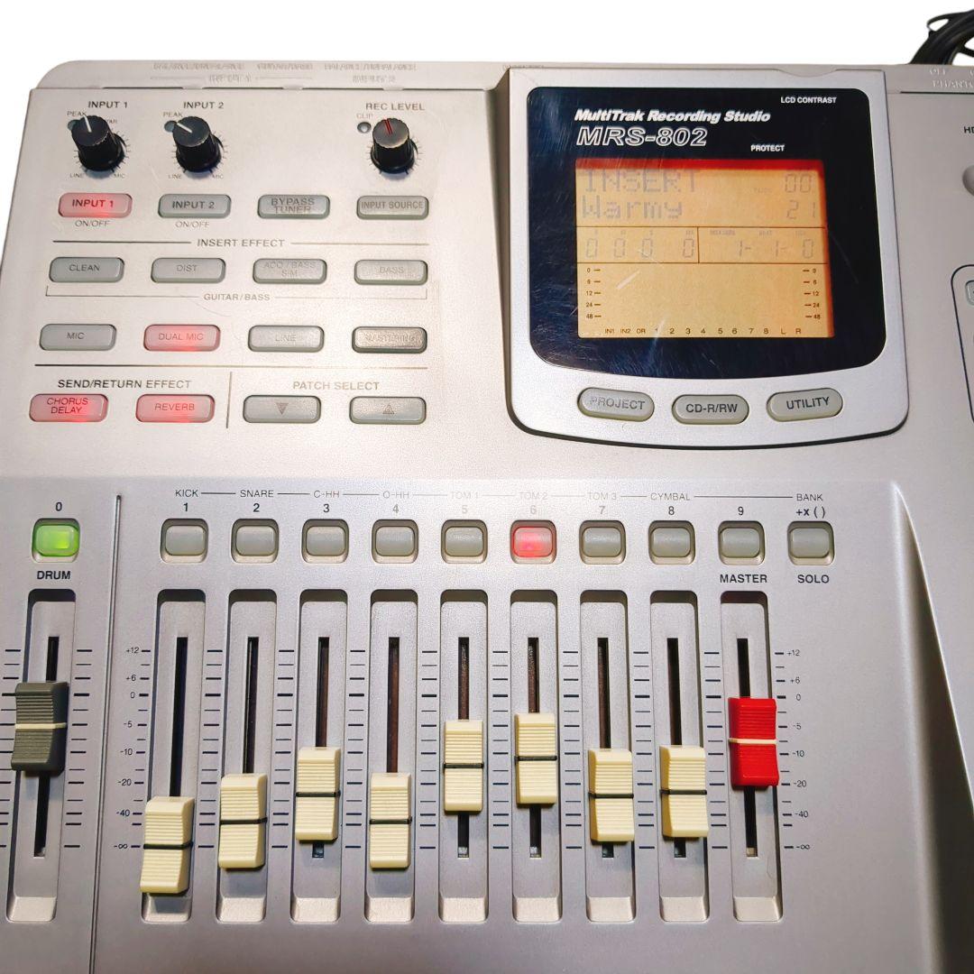 動作品 ZOOM MRS-802 マルチトラックレコーダー - メルカリ