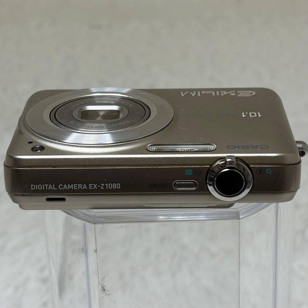 CASIO カメラ EX-Z1080 充電器 ゴールド コンデジ 動作品 - メルカリ