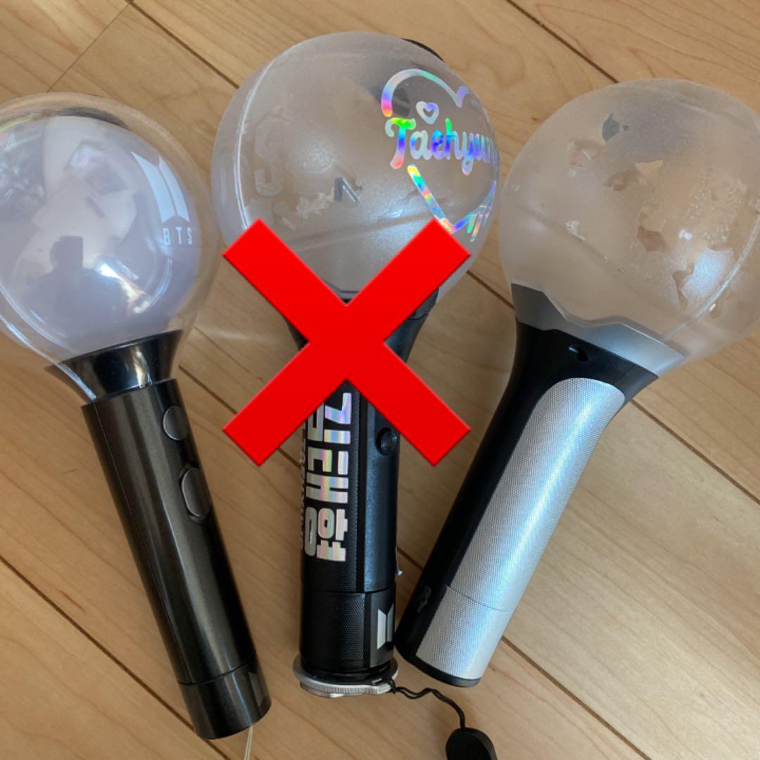 BTS ペンライト ひとつの値段です BTS(防弾少年団) (ビーティーエス ボウダンショウネン) アイドルグッズ