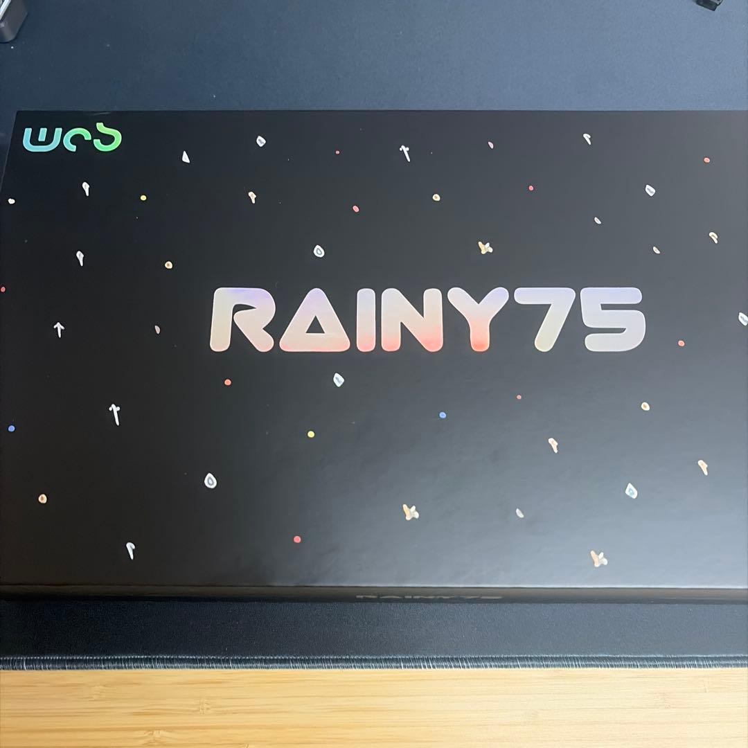 RAINY75 Pro ブラック　WOBKEY