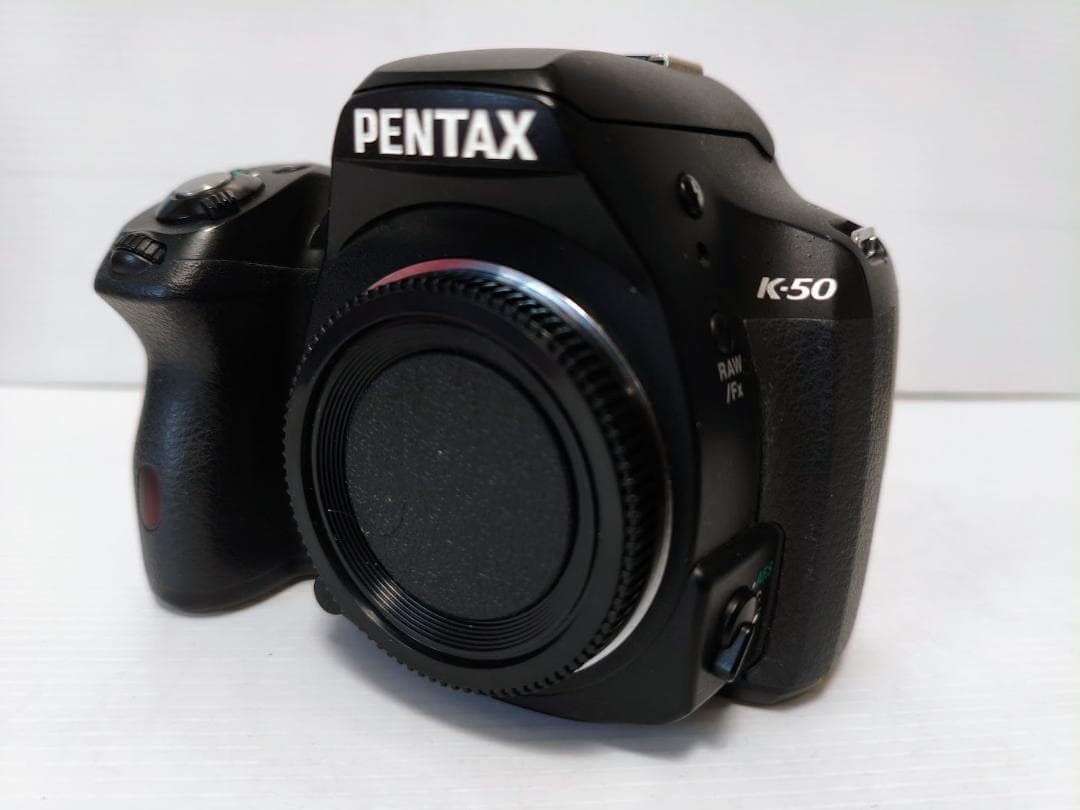 【黒死病対策済】PENTAX K-50 ダブルズーム バッグ付き