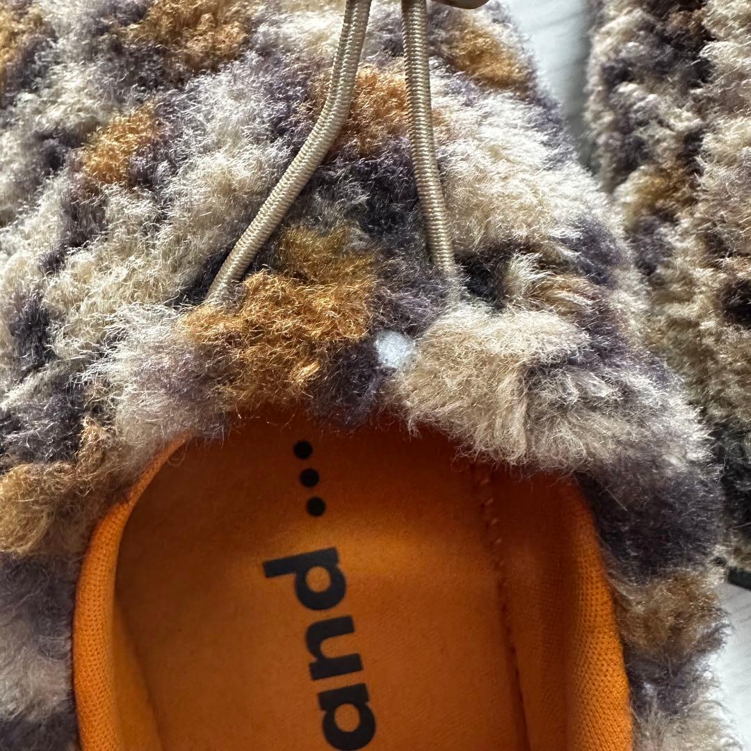 Niko and… オリジナルニコモコモックシューズ レオパード柄 Mサイズ