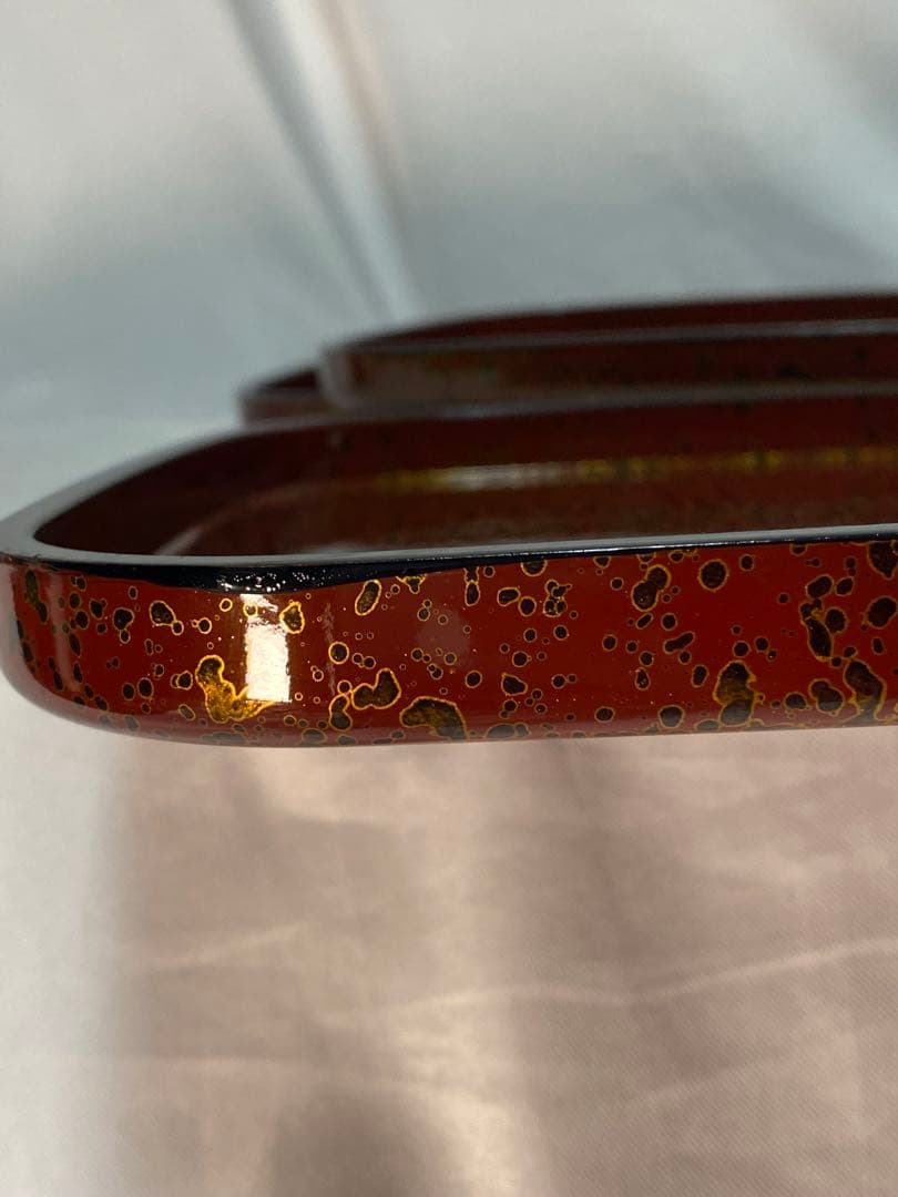 2299❣️津軽塗 角盆 5枚セット - メルカリ