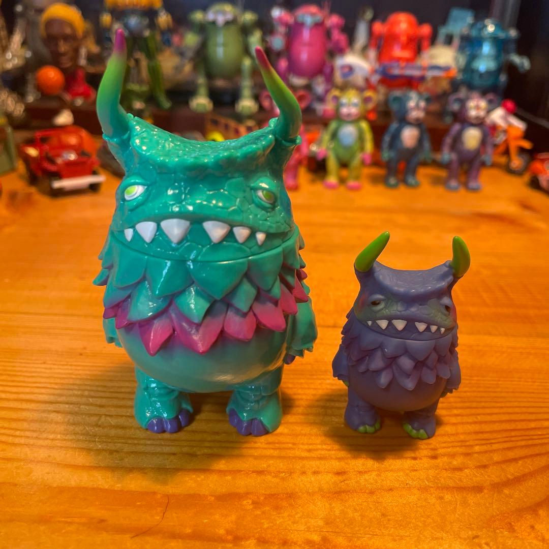 DAN POGOLA ポゴラ 2体セット チビポゴラ VAG ガチャ ソフビ - メルカリ