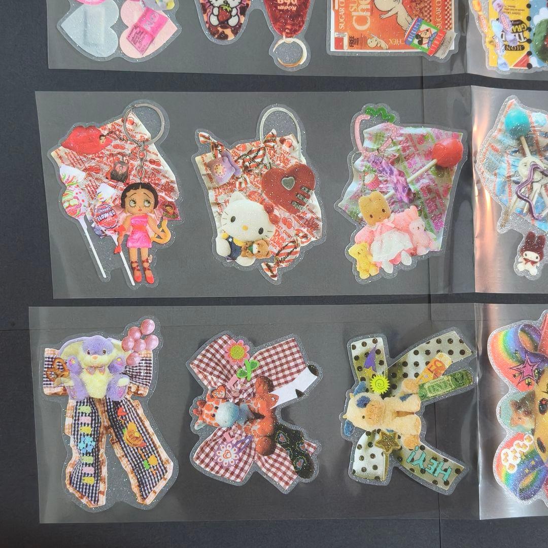 ⑨ アメステ ロール 切り売り シール シール交換 シール帳