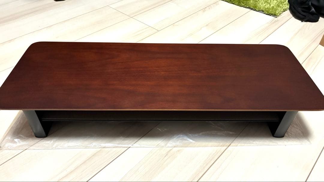 amesoba モニタースタンド ウォールナット材 ダークウォールナット ミニ