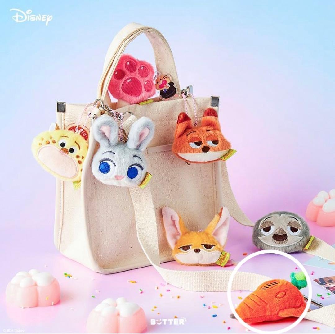 ズートピア 韓国 ジュディ 録音 にんじん キーホルダー ディズニー