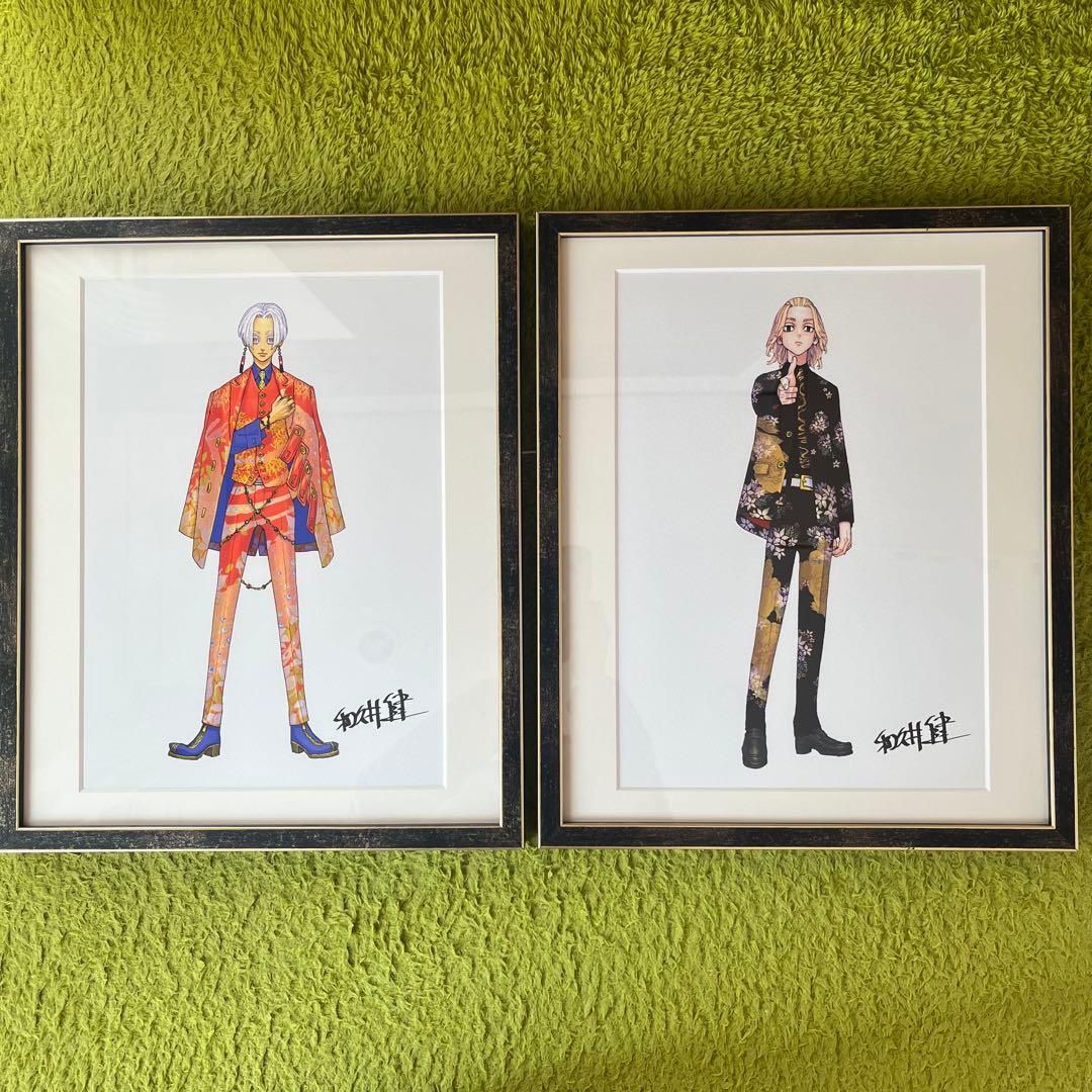 東リべ 原画展 高級複製原画 佐野万次郎 黒川イザナ セット - メルカリ