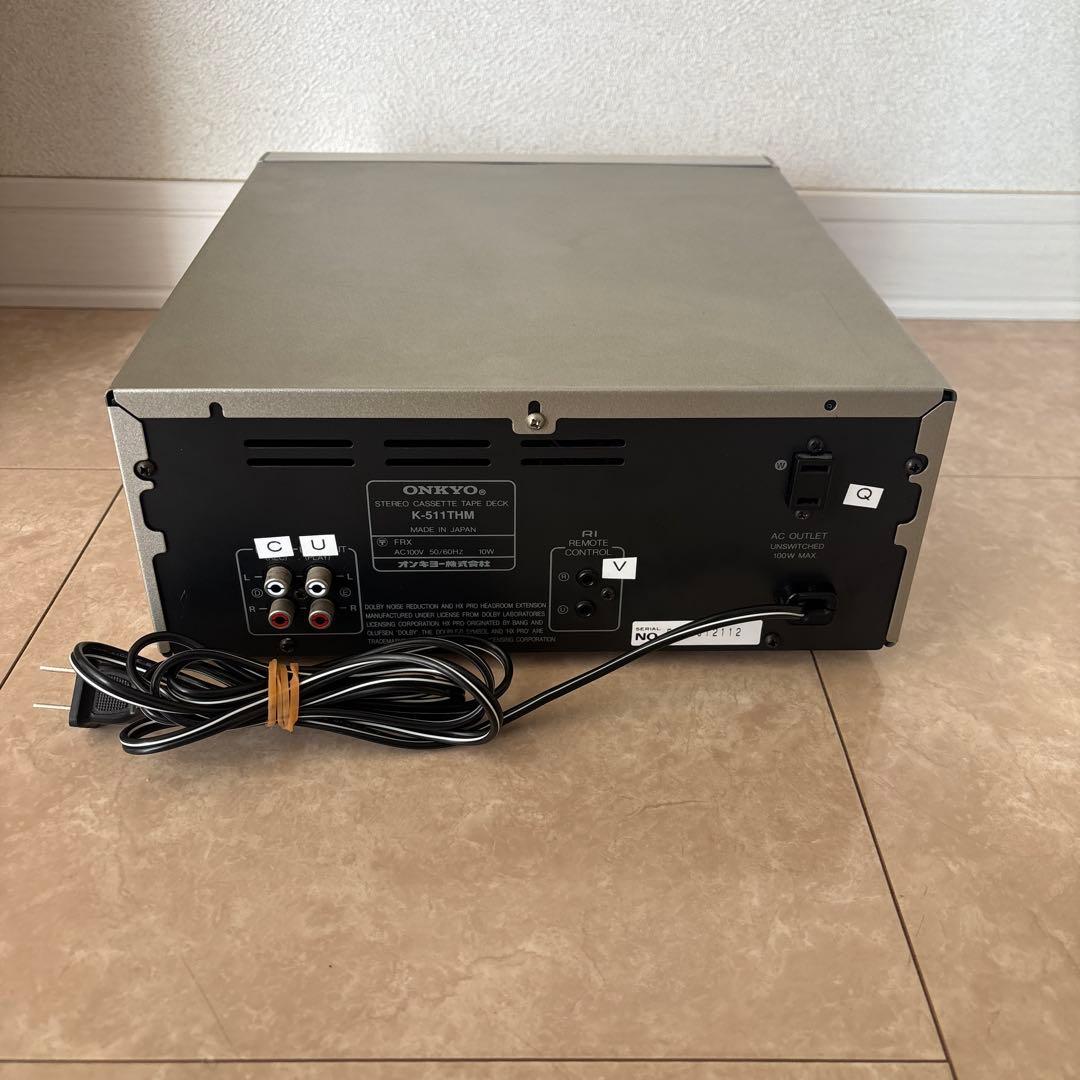 ★ジャンク★ ONKYO 3HEAD DUAL CAPSTAN K-511THM