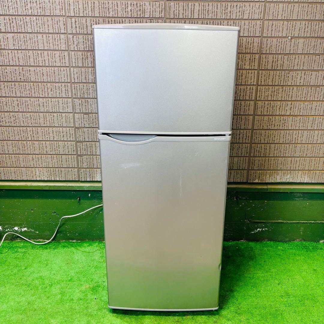 SHARP 118L 冷蔵庫 一人暮らし 2019年製【地域限定配送無料】