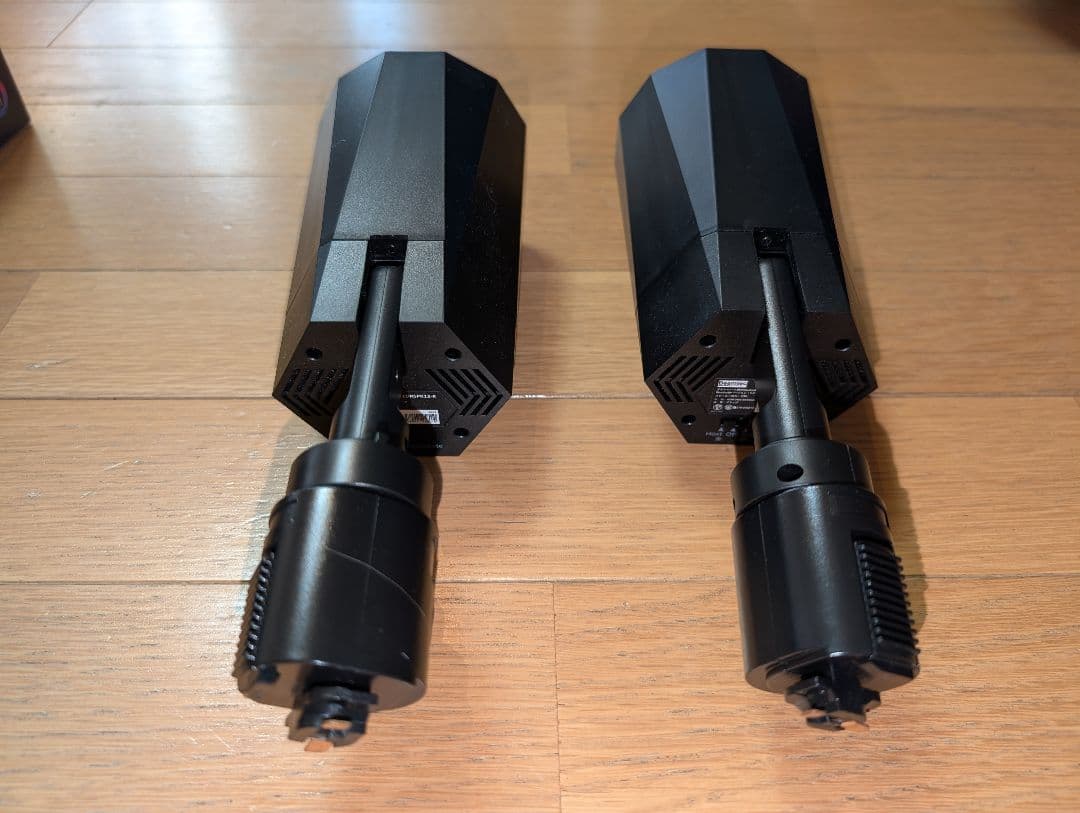 Beamtec Bluetoothダクトレールスピーカー LED付き　2個セット