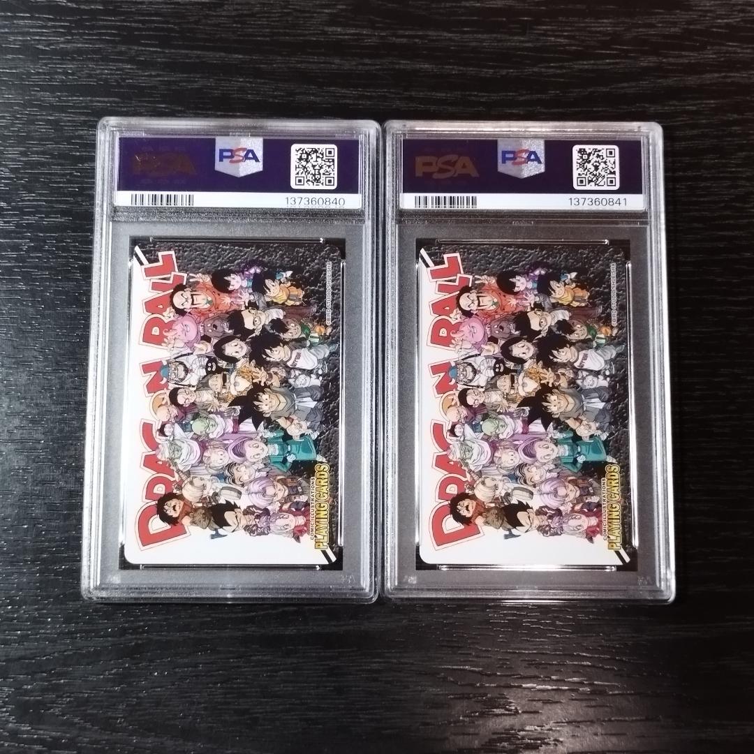 psa10 孫悟空 神龍 ドラゴンボール トランプ ジョーカー 連番2枚セット