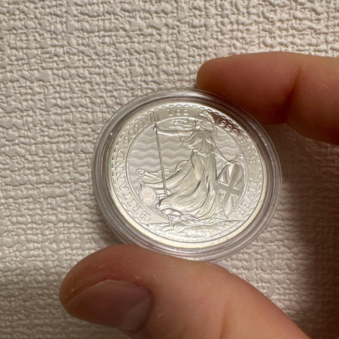 【仕込みどき】ブリタニア1オンス銀貨 AP219226