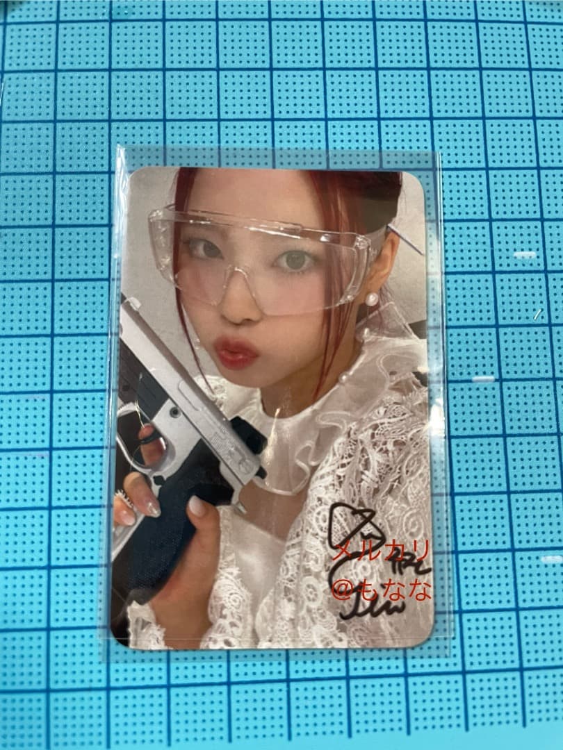 NMIXX ギュジン キュジン 直筆サイン入りトレカ NMIXX ギュジン makestar ヨントン トレカ サインしましょうか