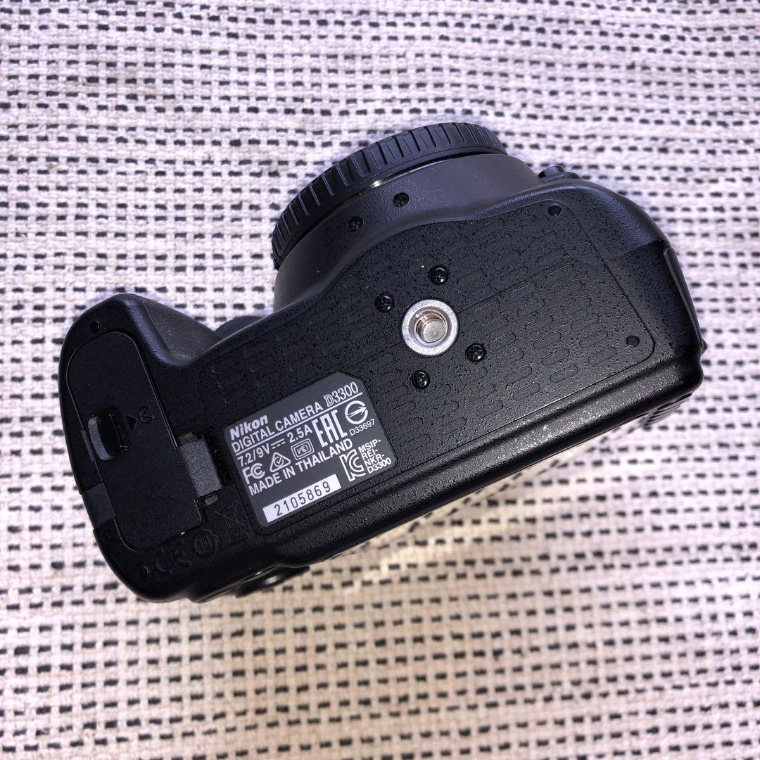 【ジャンク品】Nikon D3300 デジタル一眼レフカメラ のみ バッテリー無