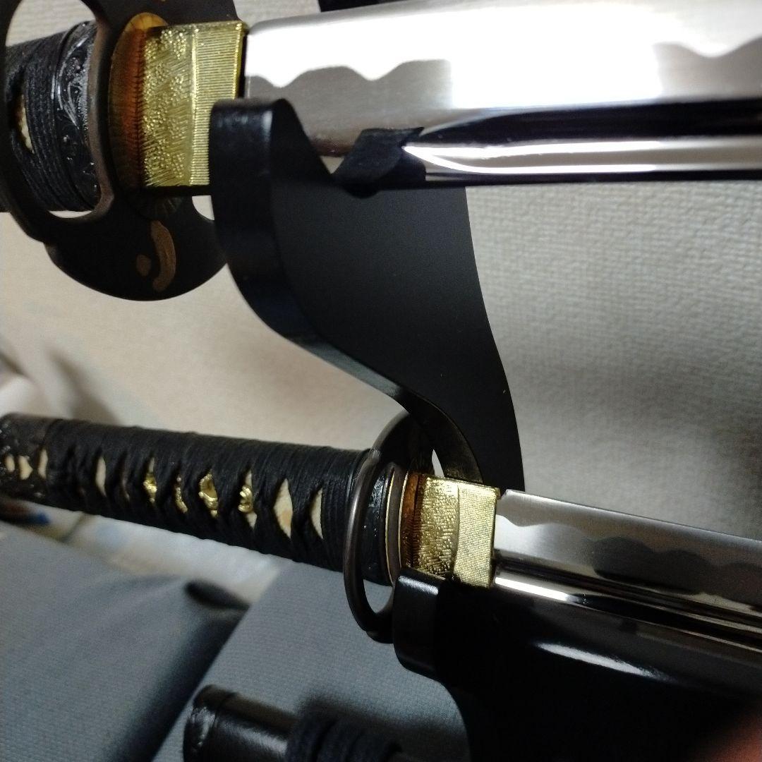 居合刀 模造刀 日本刀 織田信長 鉄鍔 鮫皮 刀袋 刀台