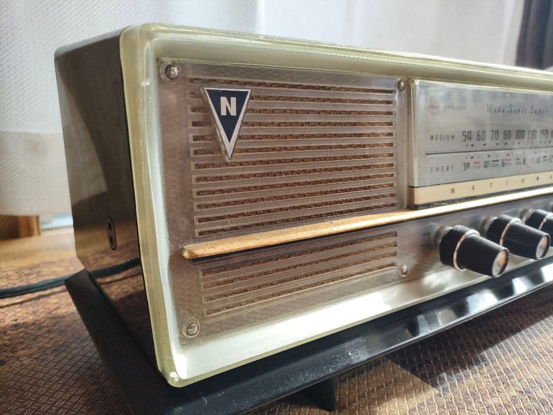 ナショナルラジオ DX-365 昭和レトロ