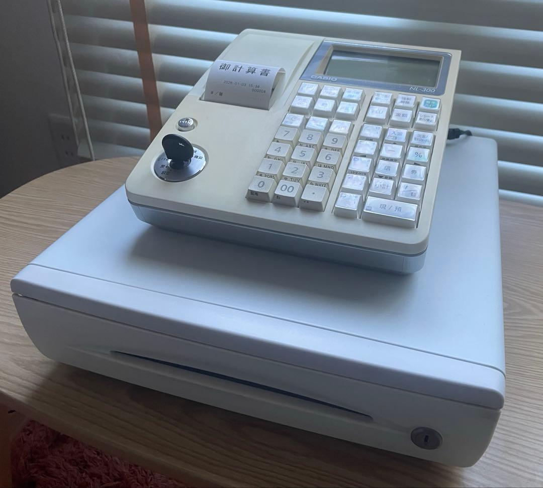 CASIO NL-300 ホワイト レジスター NL-300 - 電子レジスター - CASIO