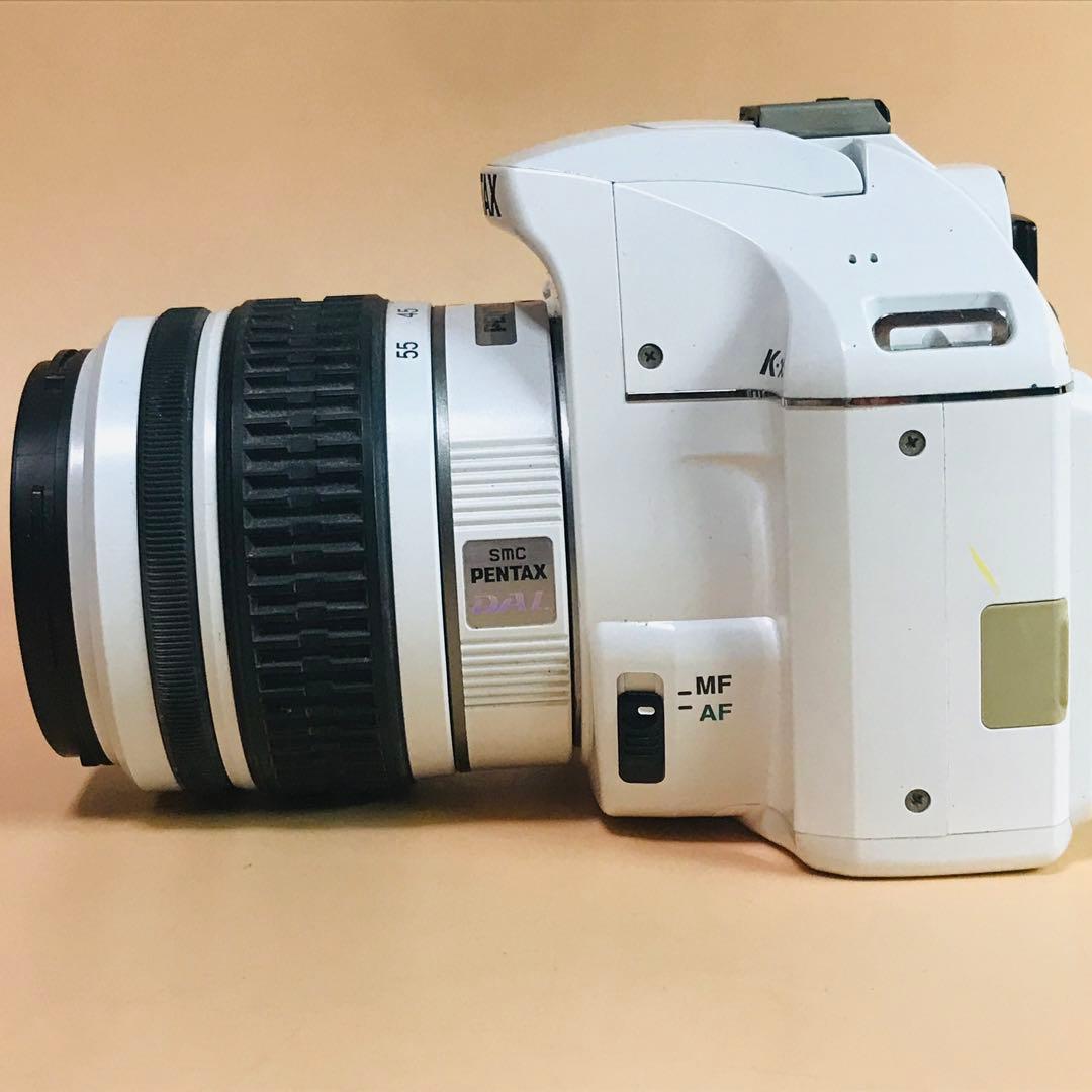 ペンタックス K-x 白　Wi-FiSDアダプター　電池付き