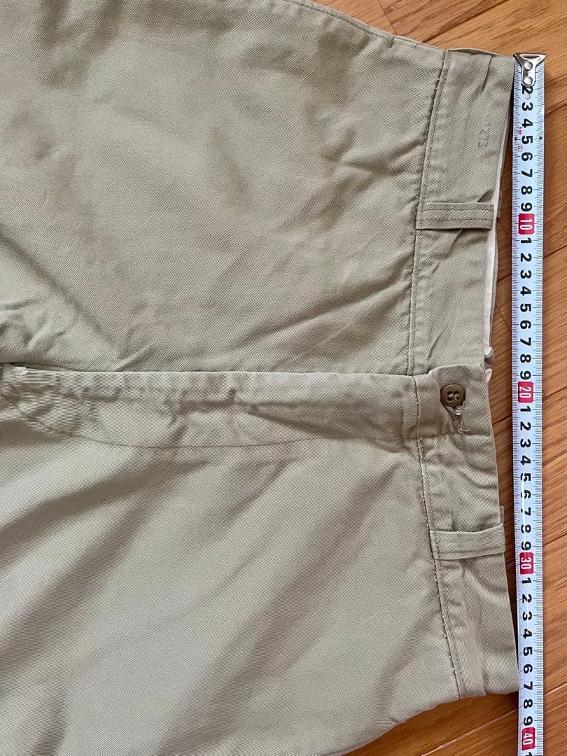 60's U.S.NAVY チノパン 実物ミリタリー◎PRENTICE ジッパー