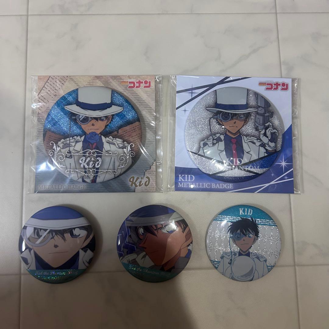 名探偵コナン コナンプラザ 2024 缶バッジ 怪盗キッド - メルカリ