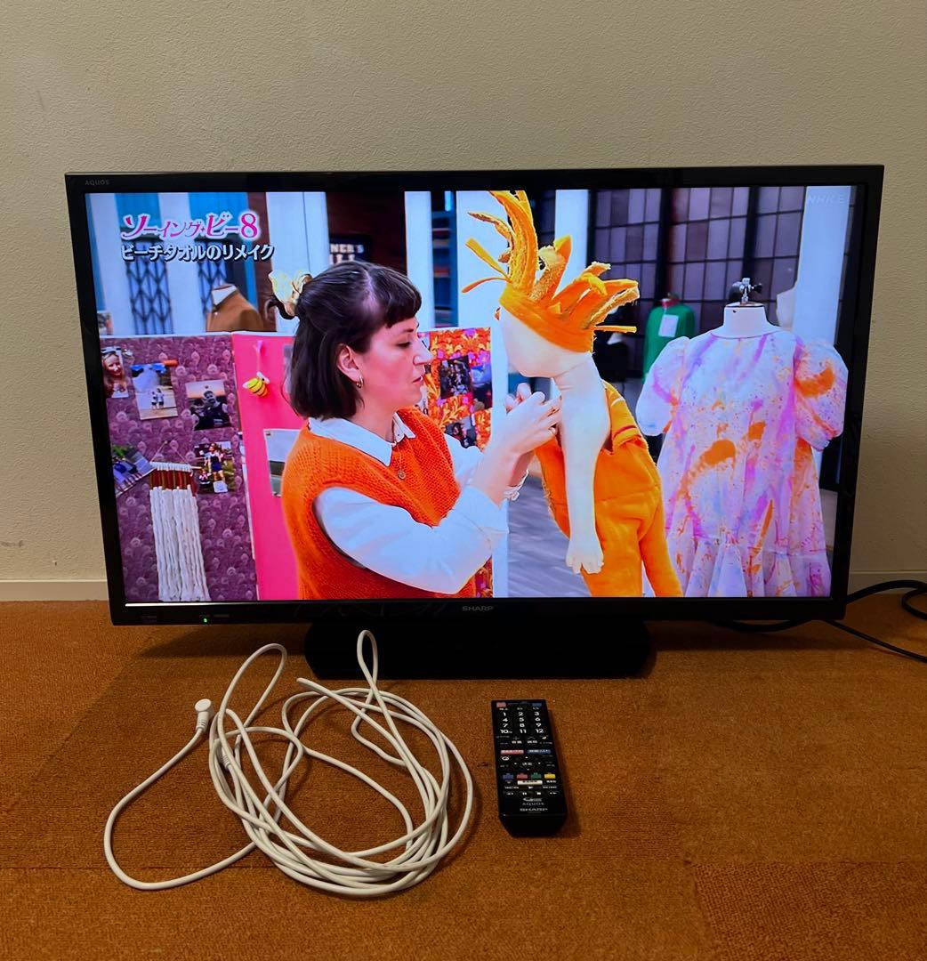 シャープ 32インチ テレビ 32V型 AQUOS 裏番組録画対応