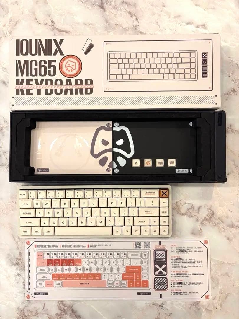 【美品】IQUNIX Magi 65 MG65