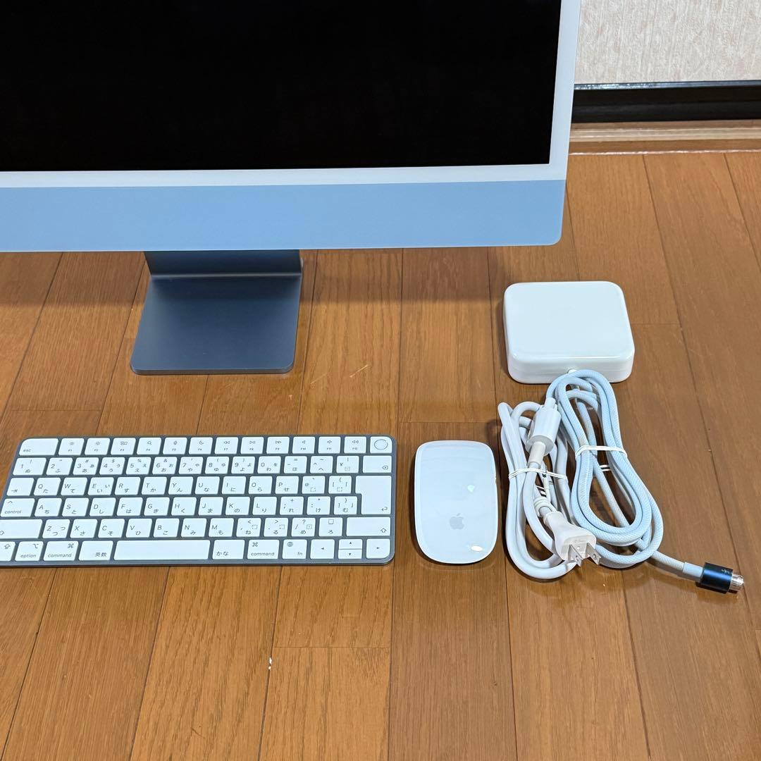 Apple iMac M1 16GB SSD256GB ブルー 2021