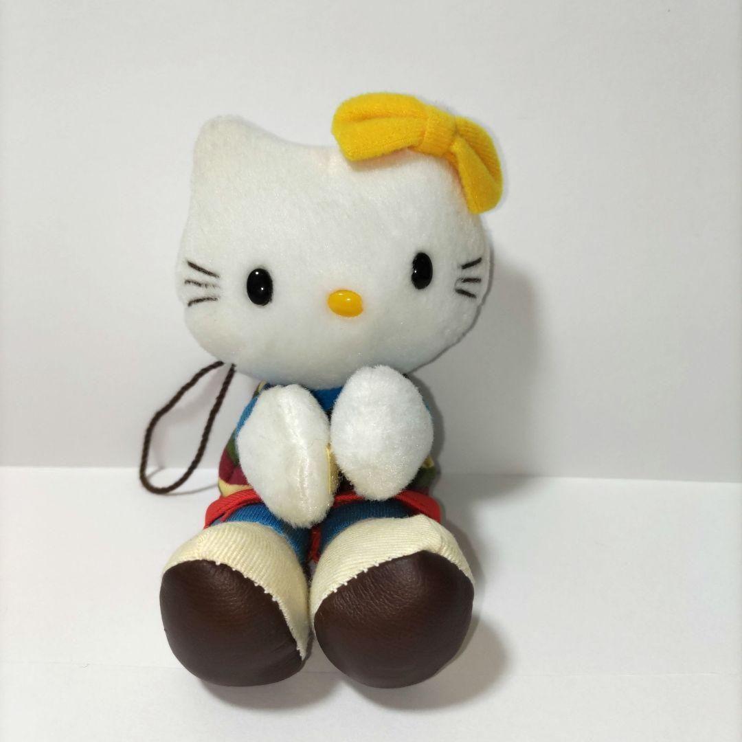 平成レトロ ハローキティ ぬいぐるみ ストラップ サンリオ