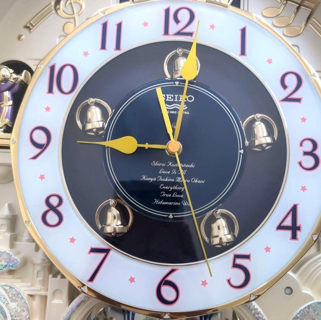 美品】SEIKO からくり時計 電波時計 ウェーブシンフォニークリスマス