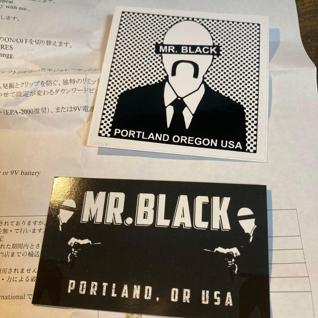 まるで悪夢⁉️MR.BLACK Downward Spiral ディレイペダル