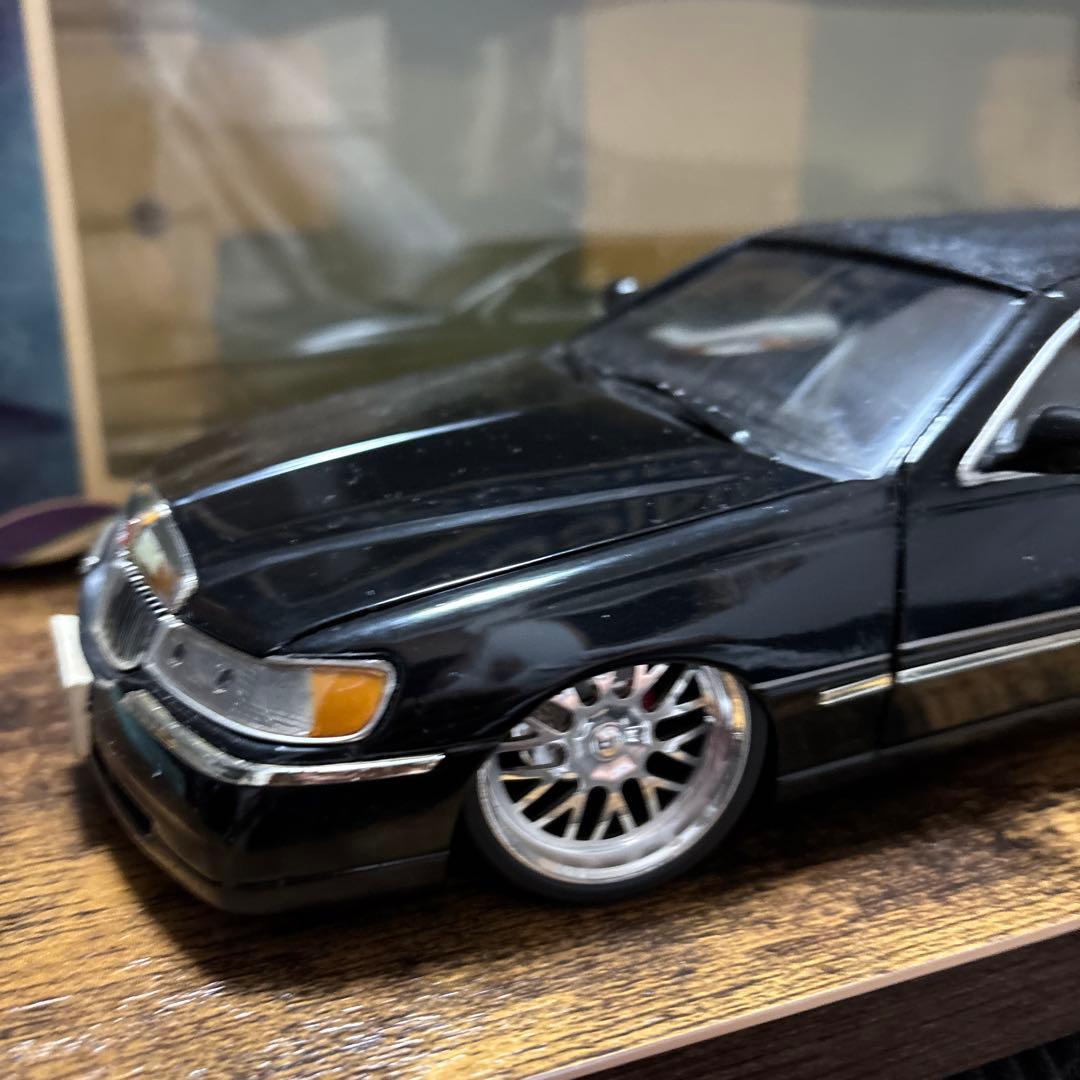 1/18 サンスター リンカーン タウンカー リムジン ブラック カスタム