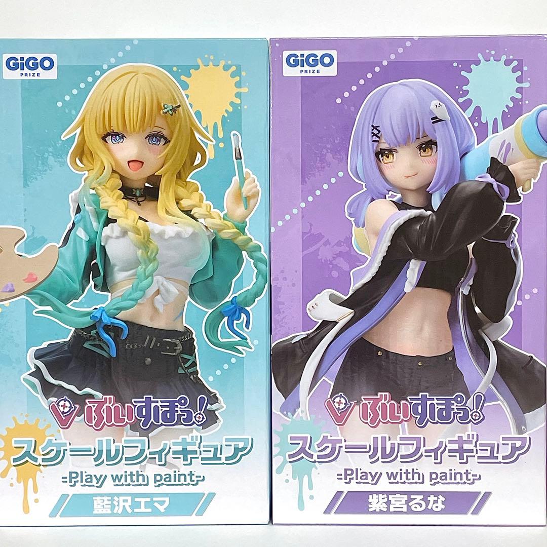 ぶいすぽっ！】藍沢エマ、紫宮るな スケールフィギュア 2点セット【未
