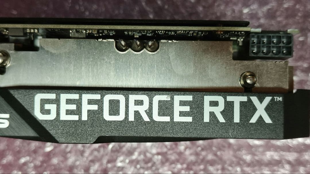 ASUS RTX 3050 8G 動作確認済み