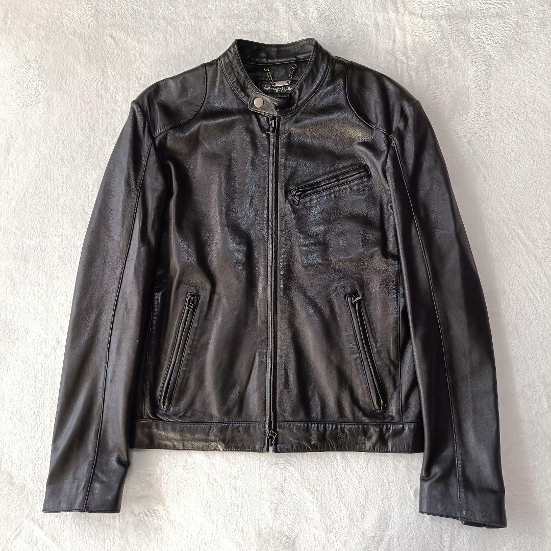 極美品♪インターナショナルギャラリービームス ライダースウォッシュ