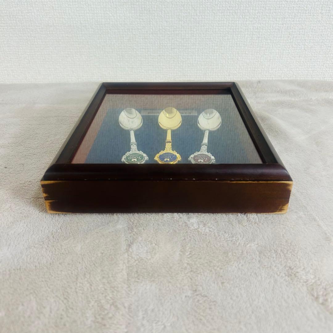 入手困難】ディズニー勤続記念スプーン3本セット キャスト限定品