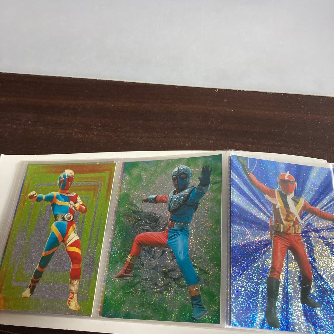 変身ヒーロースナックのカード10枚セット おまけアルバム - メルカリ