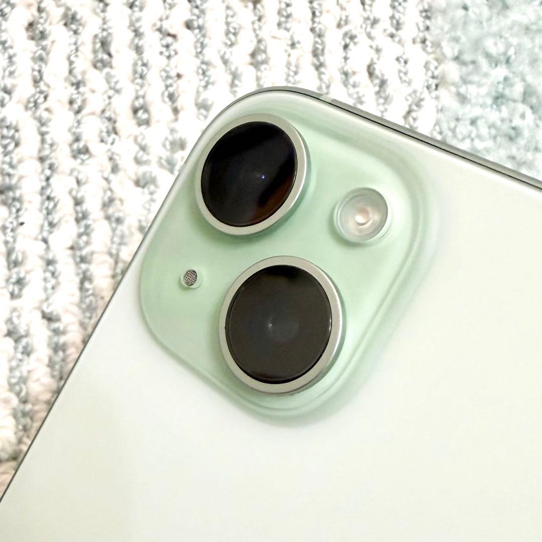 Apple iPhone15 グリーン 128GB SIMフリー