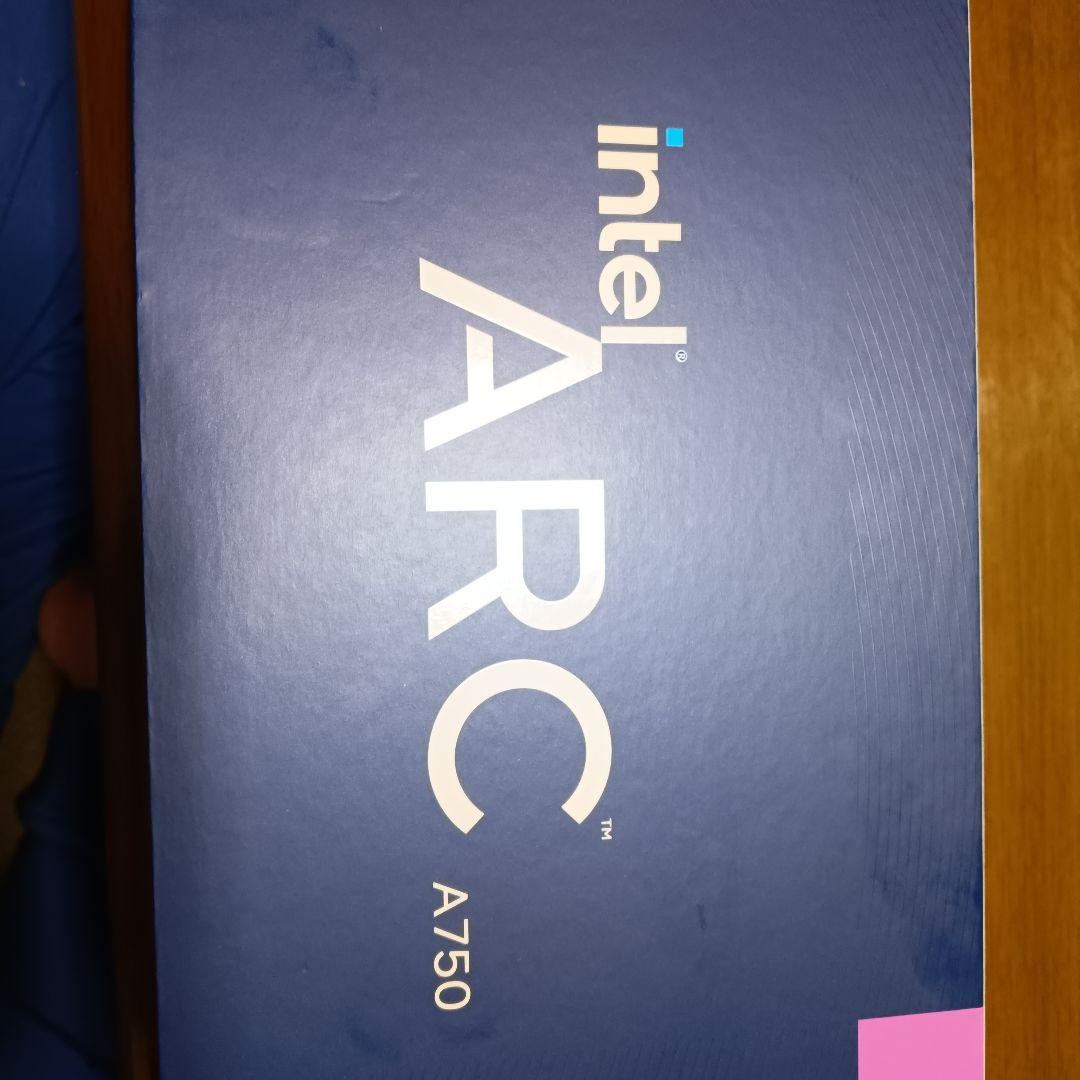 美品 Intel ARC A750 Limited Edition