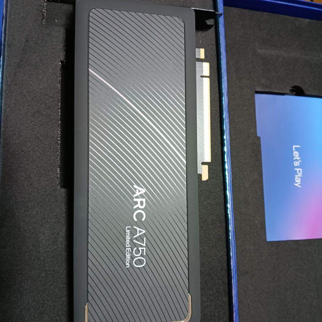 美品 Intel ARC A750 Limited Edition