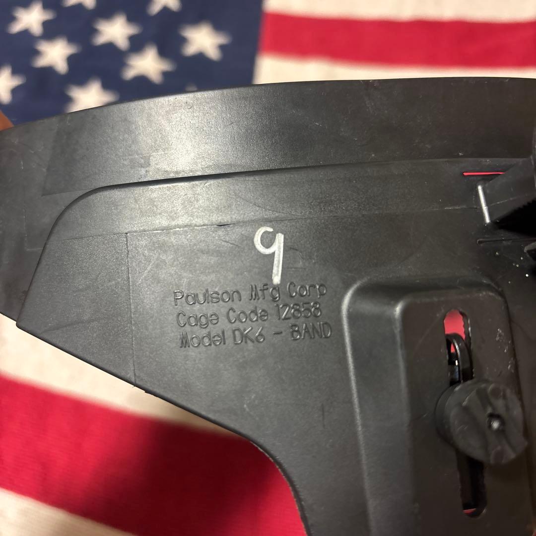 実物PAULSONフェイスシールド米警察装備CAGE CODE12858 B36 - メルカリ