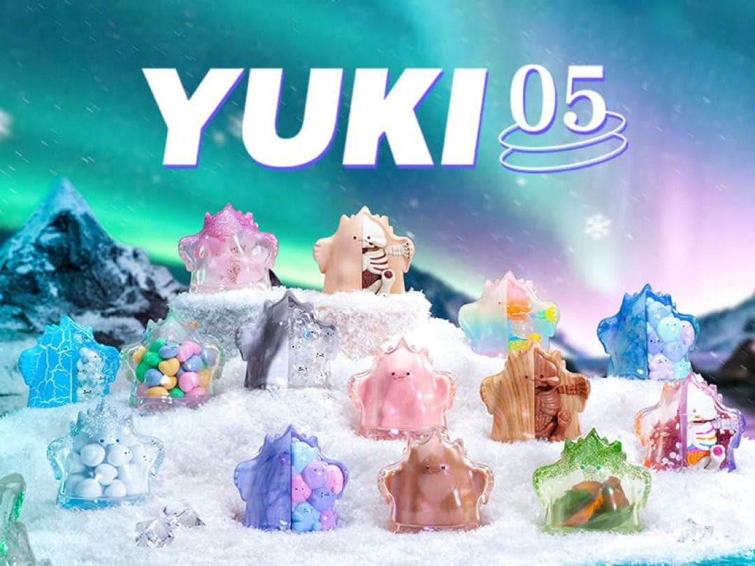 YUKI The Seasons シリーズ 05 POP MART 12個セット POP-MART-x-LANG-YUKI-series-5-