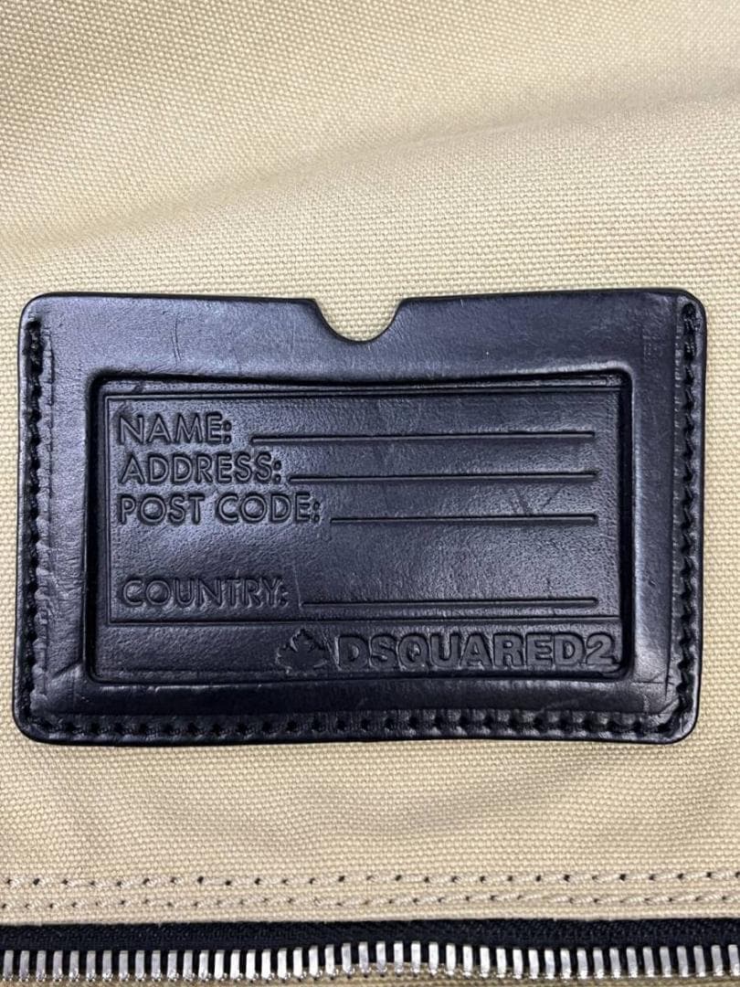 H-183 ディースクエアード2 DSQUARED2 メッセンジャーバッグ D
