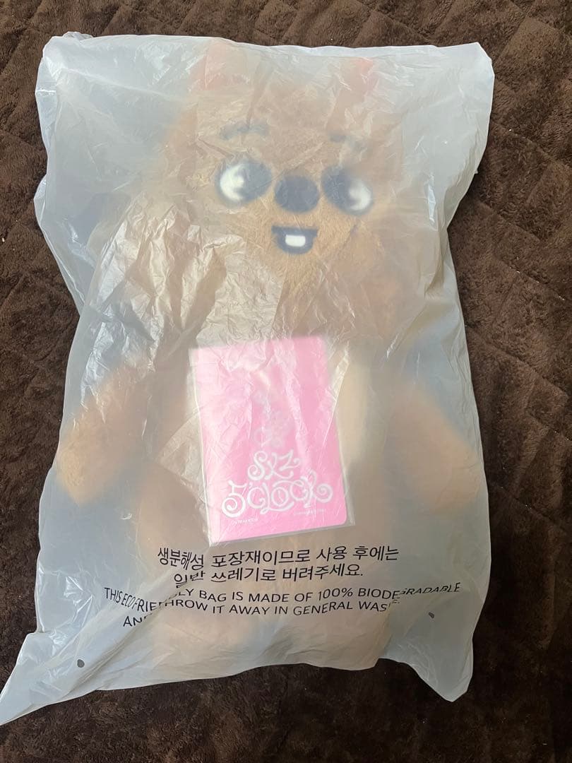 SKZOO ハンクォッカ テディベア 5'clock ハン　StrayKids Stray Kids SKZOO HAN QUOKKA Plush Teddy Bear Ver. 5'clock 60cm | eBay