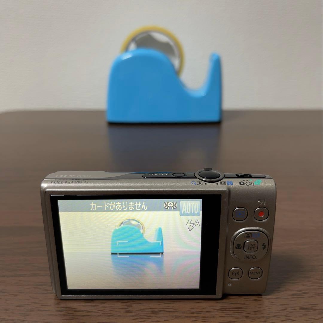【美品】 Canon IXY650 純正充電器 純正バッテリー リングストラップ