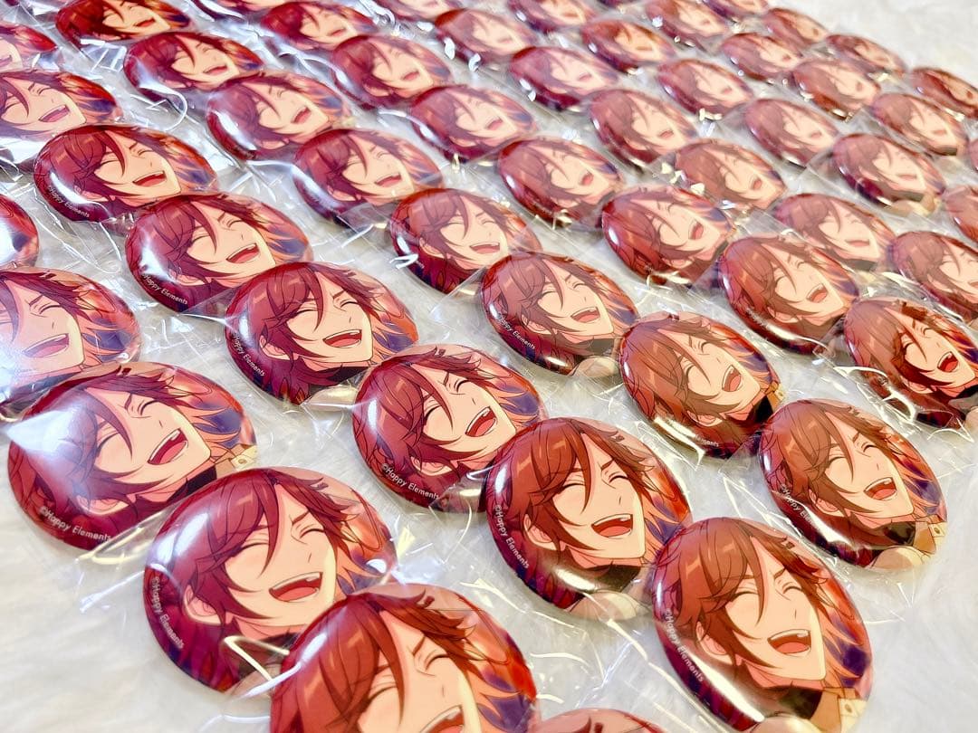 あんスタ フィーチャースカウト缶バッジ 三毛縞斑 82点 - メルカリ