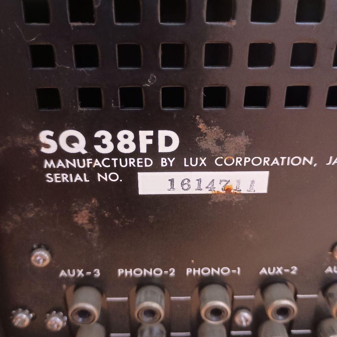 ジャンク品　LUXMAN SQ38FD プリメインアンプ