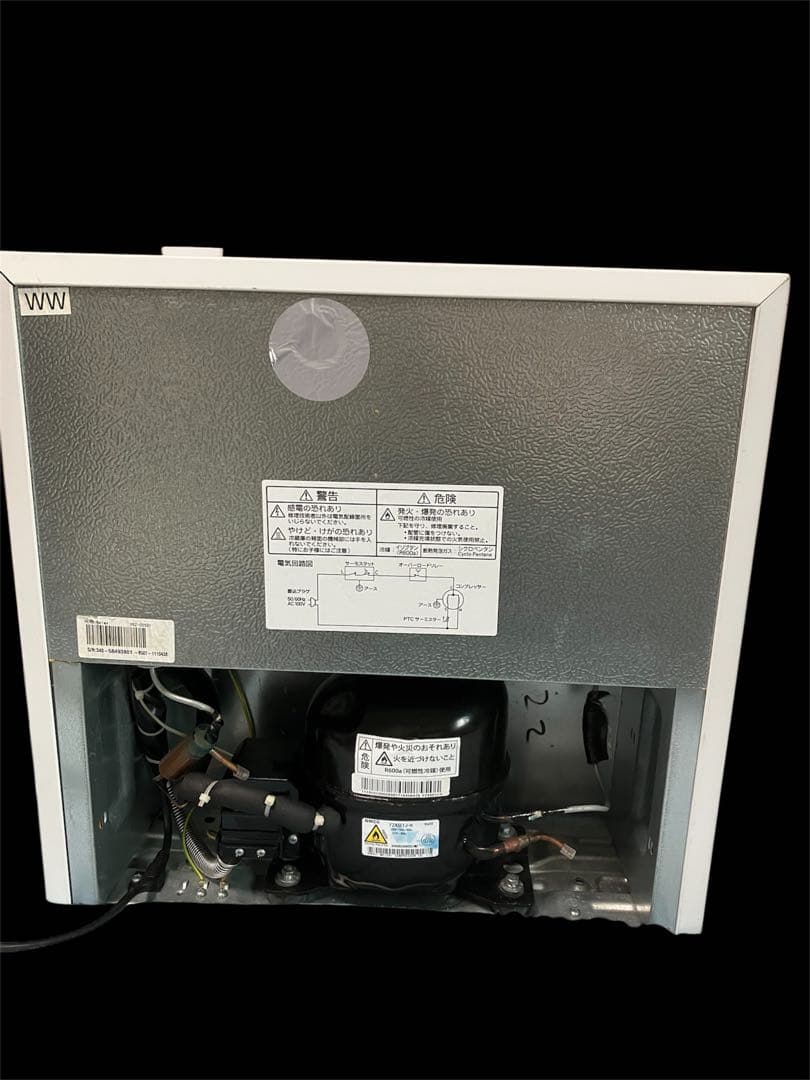 1ドア冷蔵庫 45L 右開きYRZ-C05B1 2018年製 ヤマダ電機